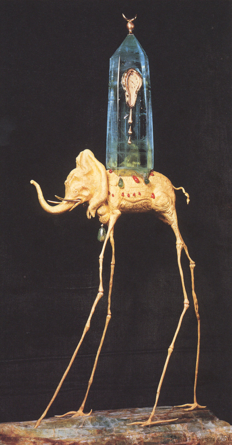 太空象 Space Elephant (1948),萨尔瓦多·达利