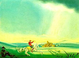 圣乔治和龙 St. George and the Dragon (1962)，萨尔瓦多·达利