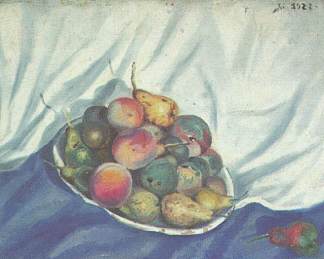 静物画 Still Life (1922)，萨尔瓦多·达利