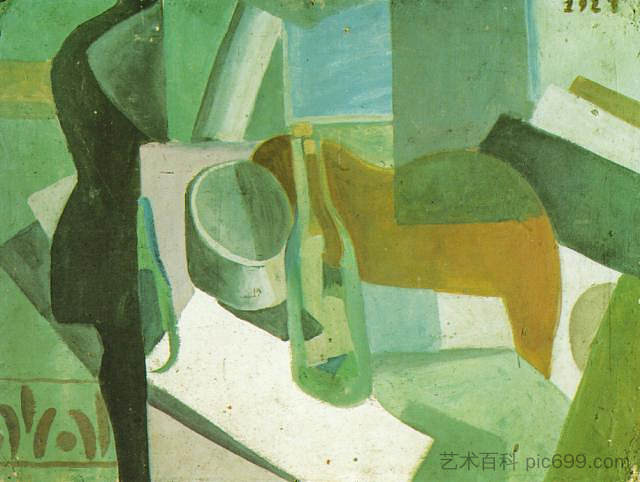 静物画 Still Life (1923)，萨尔瓦多·达利