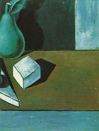 静物画 Still Life (1924)，萨尔瓦多·达利