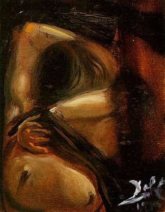 “女性脱衣”研究 Study for ‘Woman Undressing’ (1959)，萨尔瓦多·达利