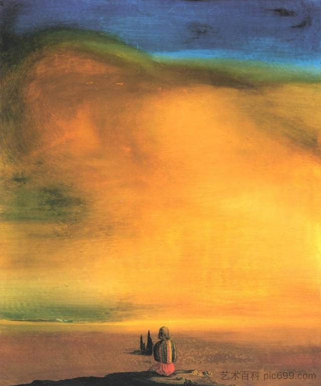 糖狮身人面像 Sugar Sphinx (1933),萨尔瓦多·达利