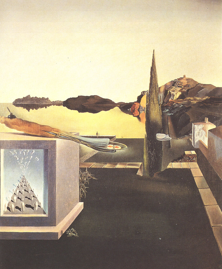 瞬时记忆的超现实主义对象规范 Surrealist Object Gauge of Instantaneous Memory (1932)，萨尔瓦多·达利