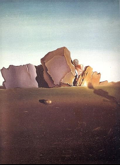 头部与壳体共生 Symbiosis Between the Head and Shell (1931),萨尔瓦多·达利