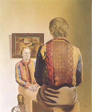 嘎啦的三钟经 The Angelus of Gala (1935)，萨尔瓦多·达利