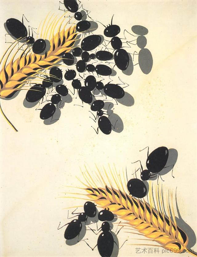 蚂蚁 The Ants (1936 - 1937)，萨尔瓦多·达利