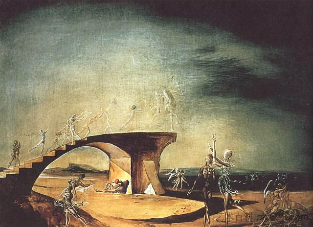 断桥与梦想 The Broken Bridge and the Dream (1945)，萨尔瓦多·达利
