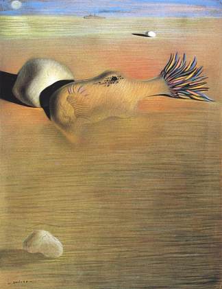 伟大的自慰者 The Great Masturbator (1930)，萨尔瓦多·达利