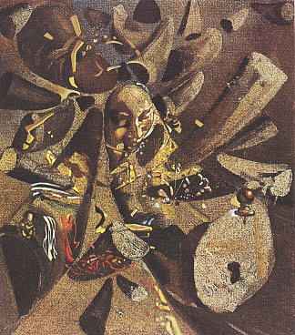 维米尔作品《蕾丝匠》的偏执狂批判研究 The Paranoiac-Critical Study of Vermeer’s Lacemaker (1954 – 1955)，萨尔瓦多·达利