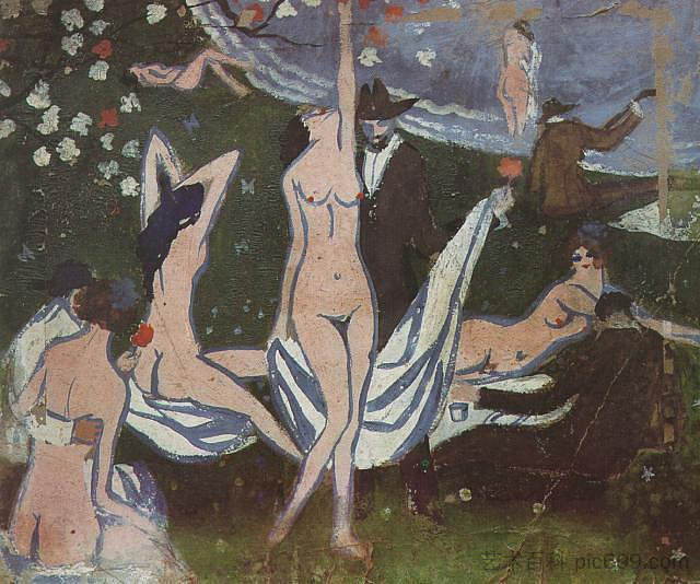 野餐 The Picnic (1921),萨尔瓦多·达利