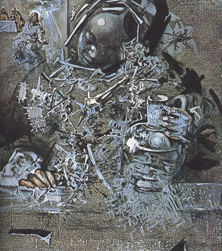 以马忤斯门徒的仆人 The Servant of the Disciples at Emmaus (1960),萨尔瓦多·达利