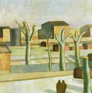 Figueras车站 The Station at Figueras (1924)，萨尔瓦多·达利
