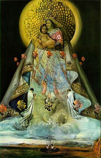 瓜达卢佩的圣母 The Virgin of Guadalupe (1959)，萨尔瓦多·达利