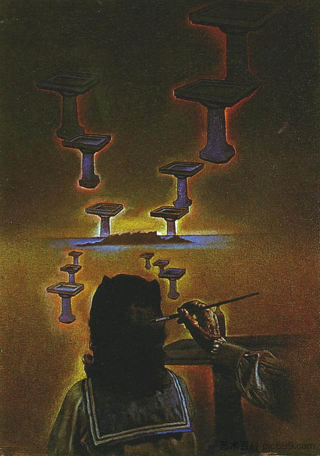 洗脸盆 The Wash Basin (1976),萨尔瓦多·达利