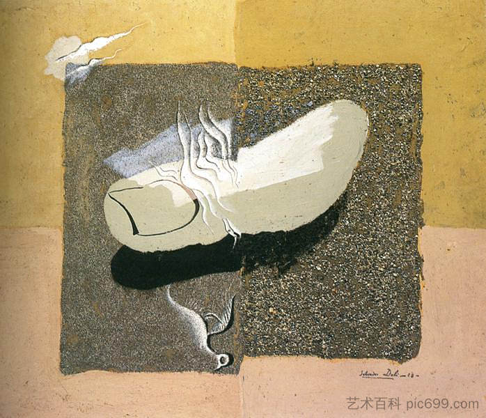 受伤的鸟 The Wounded Bird (1928),萨尔瓦多·达利