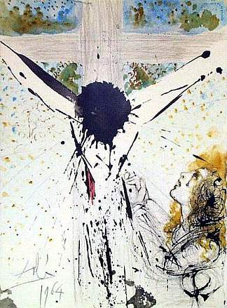 托勒，托勒，十字架（约翰福音19：15） Tolle, tolle, crucifige eum (John 19:15) (1964 – 1967)，萨尔瓦多·达利