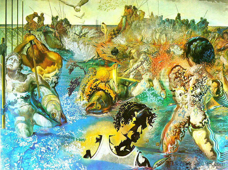 金枪鱼捕鱼 Tuna Fishing (1966 - 1967),萨尔瓦多·达利