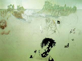 金枪鱼捕捞(先进州) Tuna Fishing (advanced State) (c.1966 – c.1967)，萨尔瓦多·达利