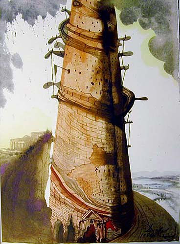 图里斯巴别塔 Turris Babel (1964 - 1967),萨尔瓦多·达利