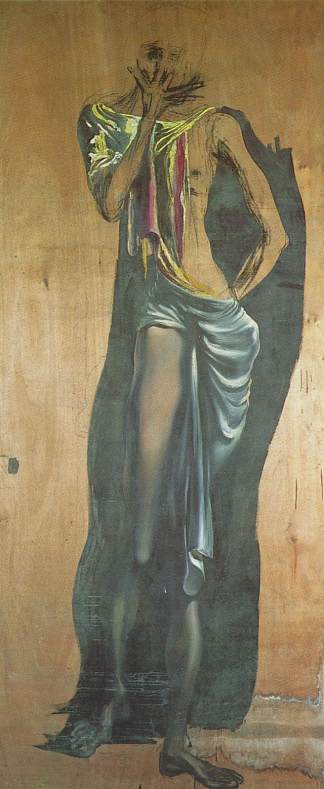 无题 – 图（未完成） Untitled – Figure (unfinished) (1939)，萨尔瓦多·达利