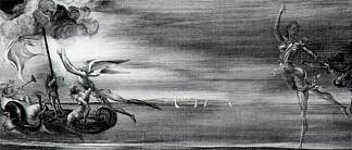 无题 – 海洋寓言场景 Untitled – Scene with Marine Allegory (1945)，萨尔瓦多·达利
