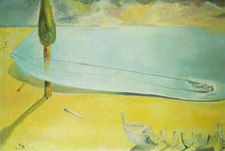 无题(海滩的皮肤) Untitled (Skin of a Beach) (1981)，萨尔瓦多·达利
