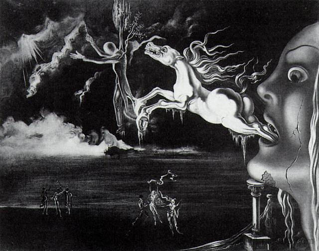 无题-七艺 Untitled -The Seven Arts (1944)，萨尔瓦多·达利