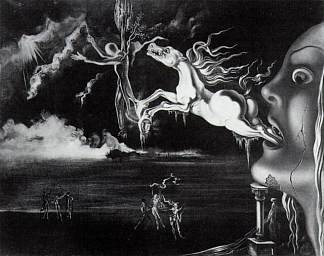 无题-七艺 Untitled -The Seven Arts (1944)，萨尔瓦多·达利