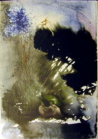 Vir et mulier in Paradiso Voluptatis Vir et mulier in Paradiso Voluptatis (1964 – 1967)，萨尔瓦多·达利