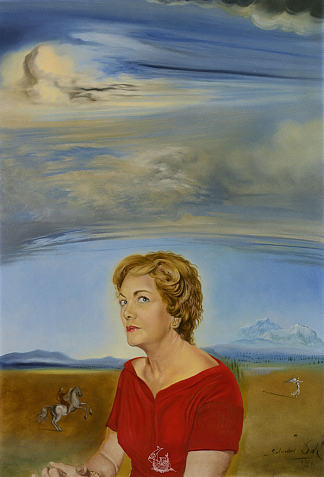 露丝·拉赫曼的肖像 Portrait of Ruth Lachman (1961)，萨尔瓦多·达利