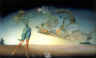 沙漠三部曲。海市蜃楼 Trilogy of the Desert. Mirage (1946)，萨尔瓦多·达利