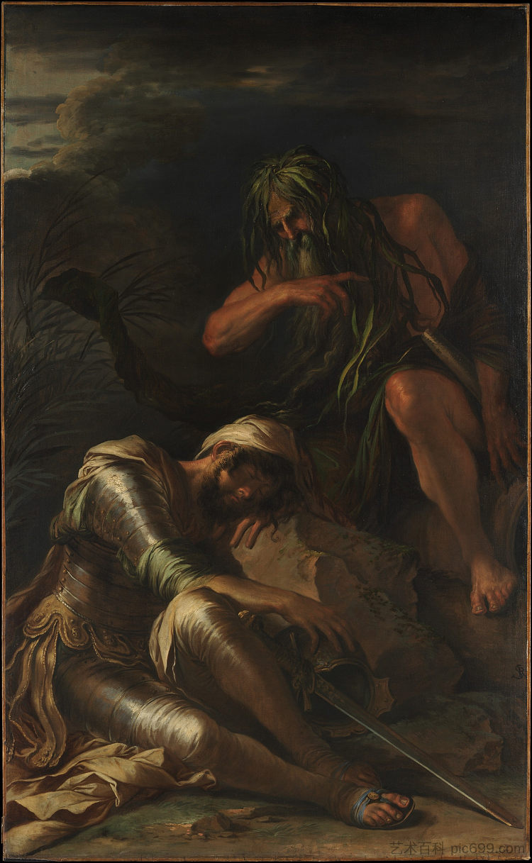 埃涅阿斯之梦 The Dream of Aeneas,萨尔瓦托雷·罗莎