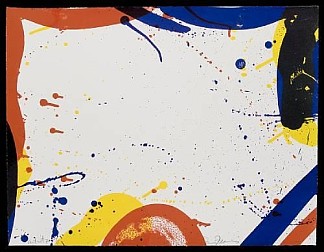 抽象构图（SF 61） Abstract Composition (SF 61) (1967)，山姆·弗朗西斯