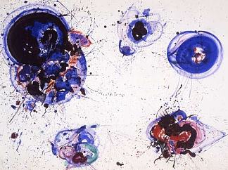 蓝色和红色球 Blue and Red Balls (1962)，山姆·弗朗西斯