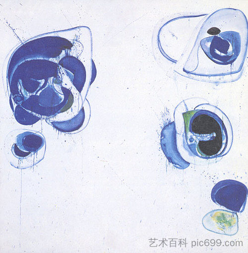 蓝球七 Blue Balls VII (1962)，山姆·弗朗西斯