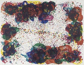 珊瑚七弦琴九号 Coral Lyre Nine (1972)，山姆·弗朗西斯