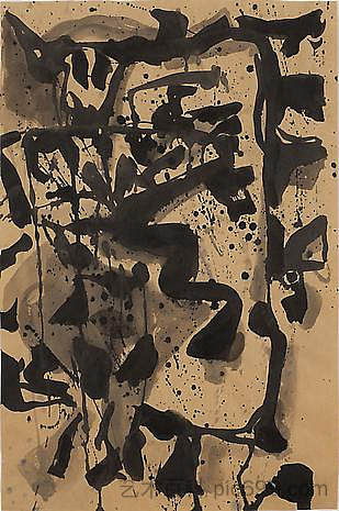 无题 Untitled (1953)，山姆·弗朗西斯