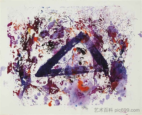 无题 （SF220S） Untitled (SF220S) (c.1976)，山姆·弗朗西斯