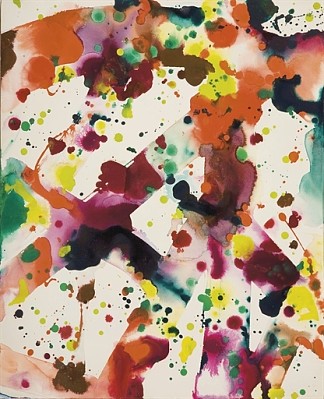 无题 （SF72-027） Untitled (SF72-027) (1972)，山姆·弗朗西斯