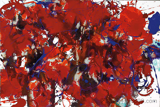 无题 (SFP94-39, SFF.1714) Untitled (SFP94-39, SFF.1714) (1994),山姆·弗朗西斯