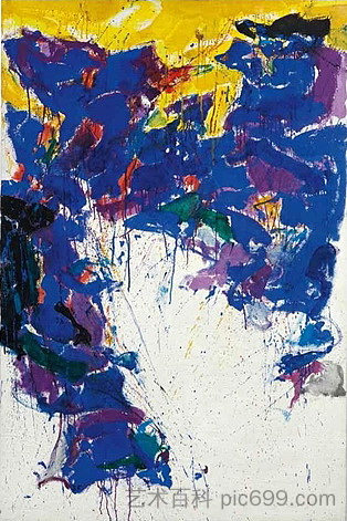 紫色、黄色和白色 Violet, Yellow and White (1958)，山姆·弗朗西斯