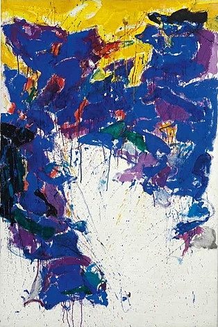 紫色、黄色和白色 Violet, Yellow and White (1958)，山姆·弗朗西斯