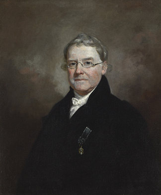 詹姆斯·芬利博士的肖像 Portrait of Dr. James E. B. Finley，塞缪尔·莫尔斯