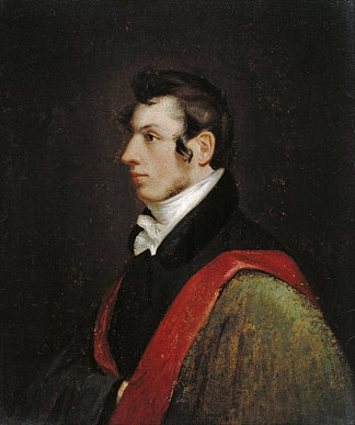 塞缪尔·莫尔斯。自画像 Samuel F. B. Morse. Self-portrait (1812)，塞缪尔·莫尔斯