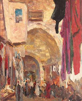 突尼斯季度 Quarter in Tunis (1920)，塞缪尔·穆茨纳