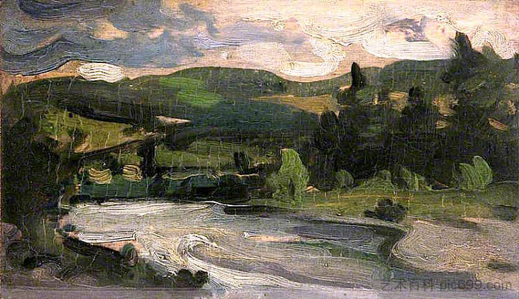 科姆里 （珀斯郡） Comrie, Perthshire (1900)，塞缪尔·佩普卢