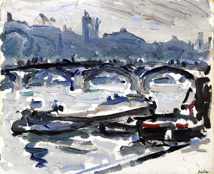 在塞纳河上 On the Seine (1907)，塞缪尔·佩普卢