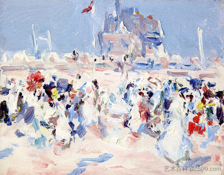 巴黎海滩 Paris-Plage (1907)，塞缪尔·佩普卢