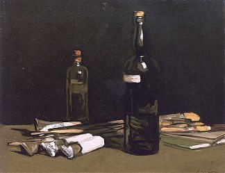 静物，画家的材料 Still Life, Painter’s Materials (1899)，塞缪尔·佩普卢